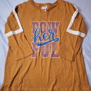 Matilda Jane 435, Pow"her"ful long sleeve shirt, EUC, size 12, $18